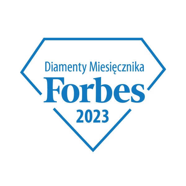 Diament Miesięcznika Forbes 2023 dla CASP System sp. z o.o.