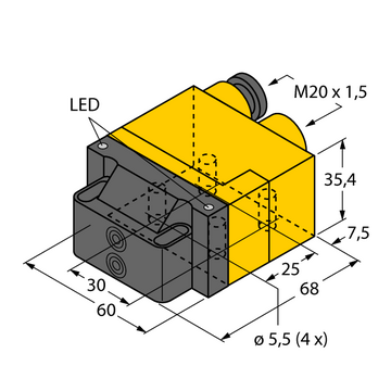 NI4-DSU26TC-2Y1X2 - 1051005