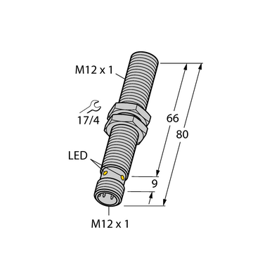 BI4U-M12-VP44X-H1141 L80 - 1634918