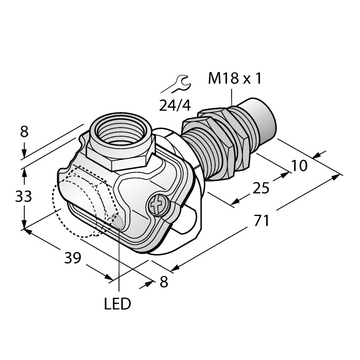 NI10-EM18WDTC-Y1X - 4012151