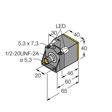 NI25U-CK40-ADZ30X2-B3131 - 4280230