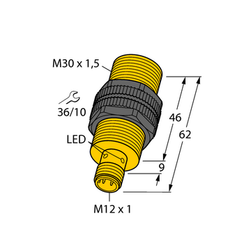 BI10U-S30-AN6X-H1141 - 1636620