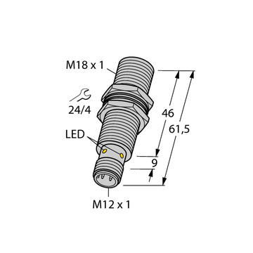 BI8U-EM18MWD-VP6X-H1141/3GD - 1634965