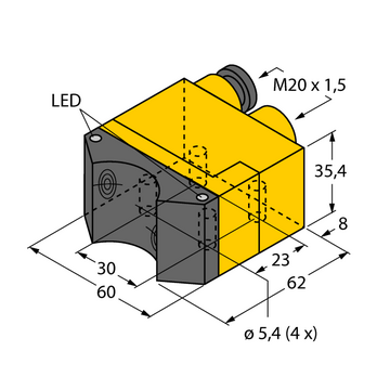 NI4-DSU35TC-2Y1X2 - 1051004