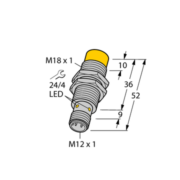 NI15U-M18-AN6X-H1141 - 1635335