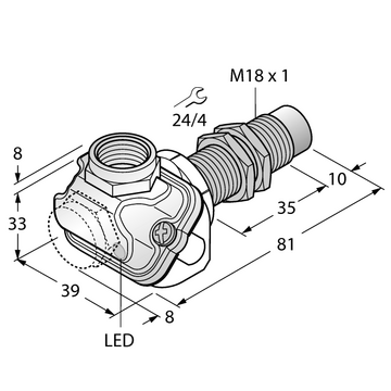 NI15U-M18-AN6X - 1635334