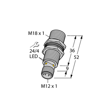 BI5U-MT18M-AD4X-0,3-RS4.23/XOR