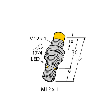 NI10U-M12-RP6X-H1141 - 1634848