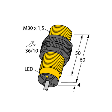 NI15-S30-RZ3X/S100 15M - 4355704