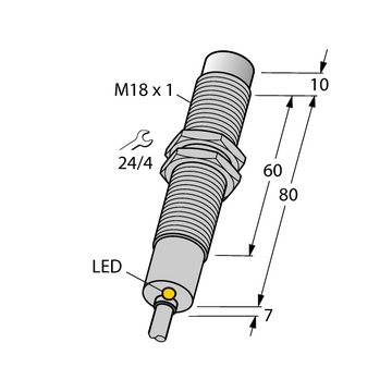 NI8-M18-AZ3X/S120 - 4310530