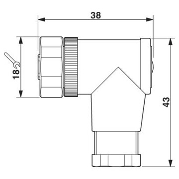 SACC-M12FR-4CON-PG 7-VA - 1553284 - Zdjęcie 2 z 2