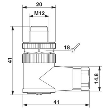 SACC-M12MR-4CON-PG 7-M - 1681101 - Zdjęcie 2 z 2