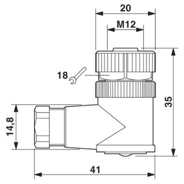 SACC-M12FR-5CON-PG 7 - 1662308 - Zdjęcie 2 z 2