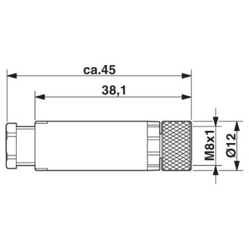SACC-M 8FS-3CON-M-SW - 1506888 - Zdjęcie 2 z 2