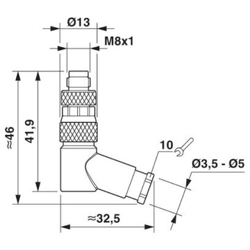 SACC-M 8MR-3CON-M-SW - 1407583 - Zdjęcie 2 z 2