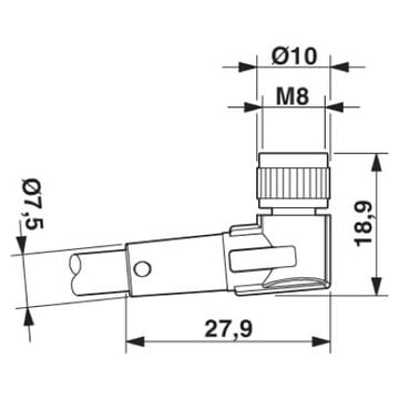 SAC-4P-5,0-PUR/M 8FR - 1681897 - Zdjęcie 2 z 2