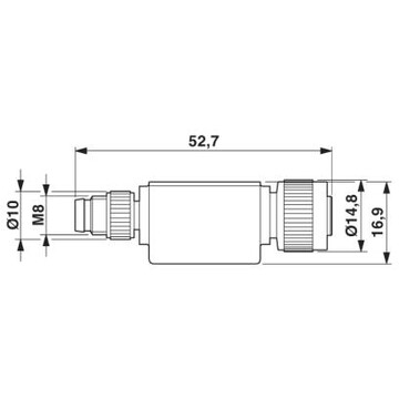 SAC-4P-M 8MS-M12FS - 1519736 - Zdjęcie 2 z 2