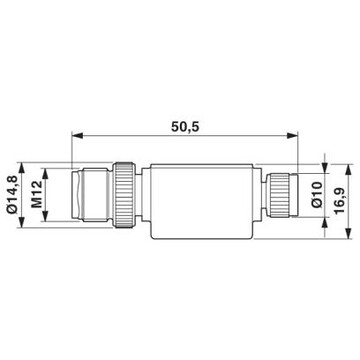 SAC-4P-M12MS-M 8FS - 1519765 - Zdjęcie 2 z 2