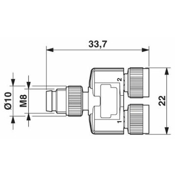 SAC-3P-M 8Y/2XM 8FS - 1696183 - Zdjęcie 2 z 2