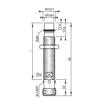 IHP12-S1.5NC78-A12 - Zdjęcie 2 z 2