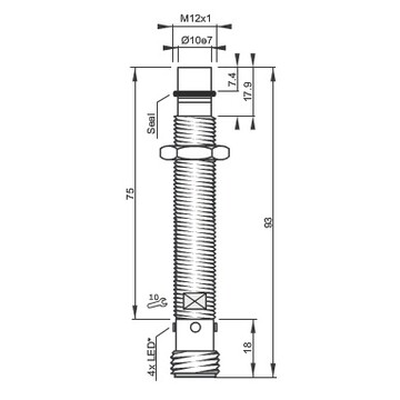 IHP12-S1.5PC94-N12 - Zdjęcie 2 z 2