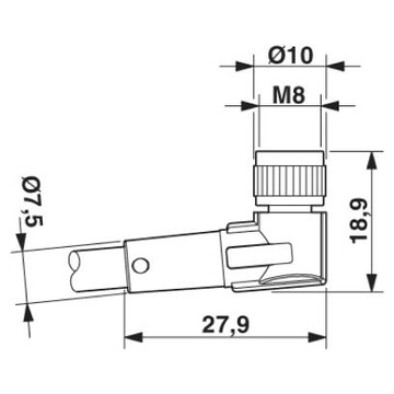 SAC-3P-3,0-PUR/M 8FR - 1669741 - Zdjęcie 2 z 2