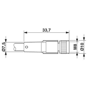 SAC-4P-3,0-PUR/M 8FS - 1681855 - Zdjęcie 2 z 2