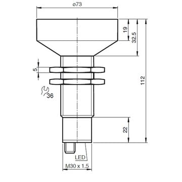 UB6000-30GM-E5-V15 - 097974 - Zdjęcie 2 z 2
