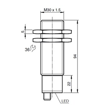 UB500-30GM-E5-V15 - 097967 - Zdjęcie 2 z 2
