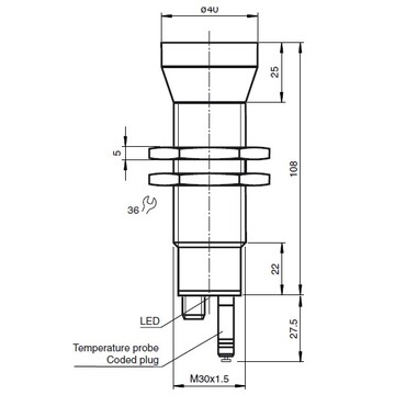 UC2000-30GM-IUR2-T-V15 - 129684 - Zdjęcie 2 z 2