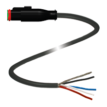 DT4S-G-BK10,5M-PUR-O2/CAN