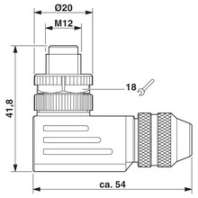 SACC-M12MR-4CON-PG 7-SH - 1694279