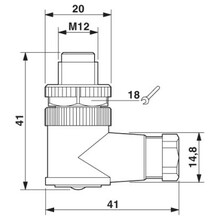 SACC-M12MR-5CON-PG 7-M - 1663129