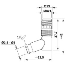 SACC-M 8FR-4CON-M-SW - 1407584