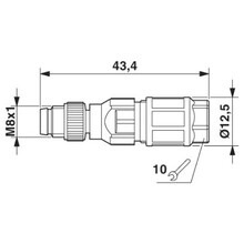 SACC-M 8MS-3QO-0,25-M - 1441008