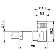 SAC-3P-5,0-PUR/M 8FR SH