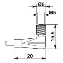 SAC-4P-10,0-PUR/M5FR - 1530579