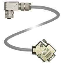 V19-W-1,5M-PUR-ABG-SUBD9-W-Y - 261756