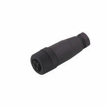 Gniazdo do zarobienia firmy IFM, M12 konektor, zaciski śrubowe: ...0,75 mm2, osłona przewodu: średnica 4...6 mm