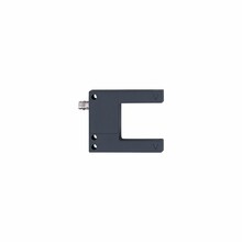 Czujnik optyczny szczelinowy firmy IFM, szerokość szczeliny 30 mm, wymiar obudowy 50 x 10 x 55 mm, zasilanie 10-35 VDC, NPN /NO lub NC (wybierany)