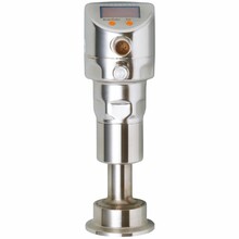 Czujnik ciśnienia z przyłaczem higienicznym firmy IFM, -1...4 bar, Clamp DN 38 / 1,5", PNP/NPN-NO/NC, analogowy, max. temp. medium -25...200; (-25...160 °C; temperatura otoczenia > 65 °C) °C