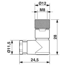 SACC-M 8FR-3CON-M - 1529399