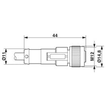 SAC-4P-5,0-PUR/M12FS - 1668124