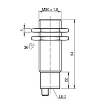 UB500-30GM-E5-V15 - 097967