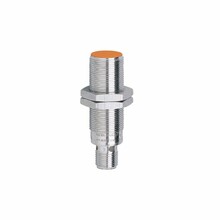 Czujnik indukcyjny analogowy, średnica M18, sn=0,5...5 mm, czoło zabudowane, 4-20 mA, zasilanie 15-30 VDC, konektor M12, L=60 mm