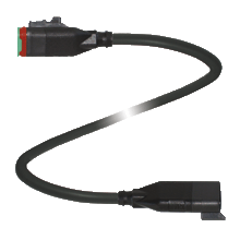 DT3S-G-BK1,5M-PUR-O1-DT3P-G - 305292